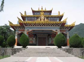 Buddhist Temple @ Deer Park Institute (image from www.grain.org)