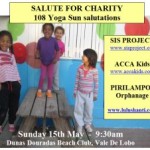 Portugal: 108 Yoga Sun Salutations – Charity Event by Lulushanti Yoga Helping Pirilampos Orphanage, ACCA kids & Sis Project