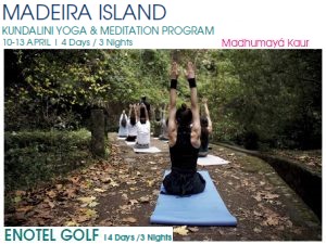 Portugal: MADEIRA ISLAND Yoga Retreat