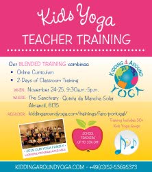 Portugal: Kids Yoga – TEACHER TRAINING – with Haris Lender – Algarve