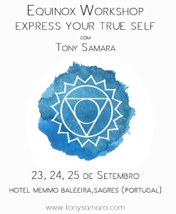 Portugal, 2016: Workshop do Equinócio - Meditação e Detox - com Tony Samara