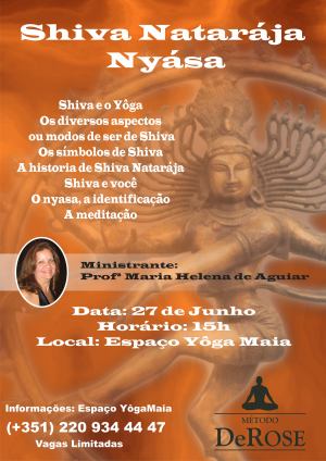 Maia: Curso sobre Shiva Natarája Nyása por Maria Helena de Aguiar