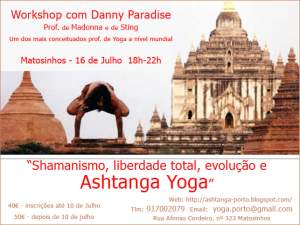 Matosinhos: Workshop com Danny Paradise