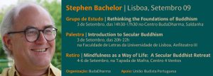 Stephen Batchelor em Lisboa 2009