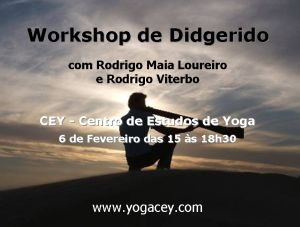 Portugal: Workshop de Didgerido com Rodrigo Maia Loureiro e Rodrigo Viterbo