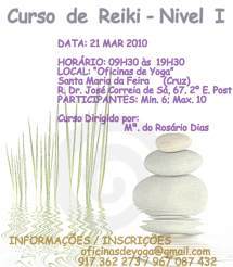 Portugal: Curso de Reiki e Novidades das Oficinas de Yoga