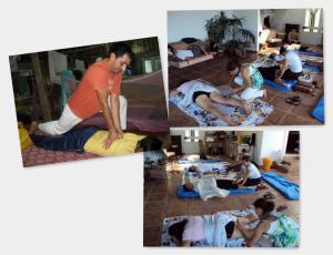 Portugal: Cursos de Massagem Thai Yoga e Massagem Áyurveda Terapêutica com Achyuta Veda em Carcavelos