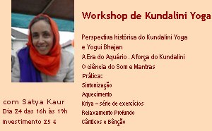 Portugal: Workshop de Kundaliní Yoga com a Satya Kaur no CEY