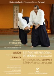 Portugal: Estágio Internacional de Verão 2010 de Aikido e Bukiwaza da Associação TenChi Internacional