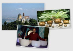 Portugal: Workshops de Yoga e de Taças Tibetanas no Parque e Palácio da Pena com João Silva