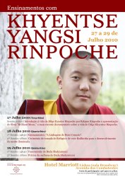 Portugal: Dilgo Khyentse Yangsi Rinpoche em Lisboa