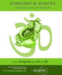 Portugal: Workshop de Mantra no PazPazes com Paulo Vieira