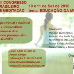 Brasil: VIII Congresso Brasileiro de Meditação – Educação da Mente