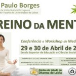 Portugal: Treino da Mente – Conferência e Workshop de Meditação Com Paulo Borges em Leiria