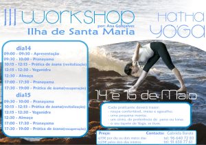 Portugal - Açores: Workshop de Yoga em Santa com Ana Gonçalves e Gabriela Barata