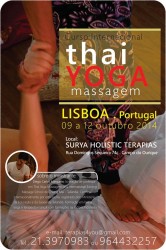 Portugal: Curso de Thai Yoga Massagem com Diego Marquete