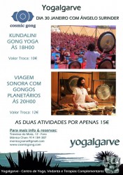 Portugal: Kundalini Gong Yoga no Centro YOGALGARVE