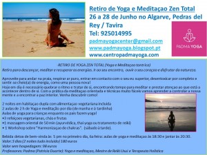 Portugal: Retiro de Yoga e Meditaçao Zen Total – Algarve