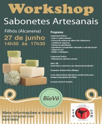 Portugal: Workshop de Sabonetes Artesanais com Verónica Paiva – Torres Novas