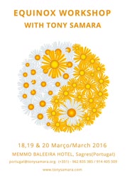 Portugal: Workshop de Equinócio com Tony Samara – Meditação e Limpeza