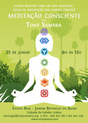 Portugal: WORKSHOP MEDITAÇÃO CONSCIENTE – com Tony Samara – Lisboa