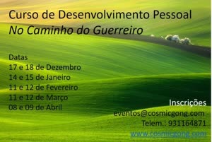 Portugal: Curso de Desenvolvimento Pessoal – No caminho do Guerreiro – com Sandra Candeias