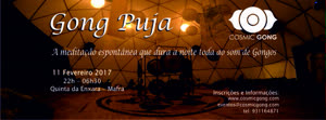 Portugal: PUJA DE GONGO – por Cosmic Gong – na Quinta da Enxara