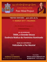 Portugal: Tour Ibérico Pure Mind Project – Geshe Lobsang Tsultrim – Valongo