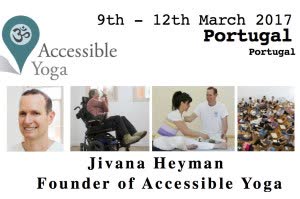 Portugal: ACCESSIBLE YOGA – com Jivana Heyman (EUA) – Algarve