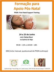 Portugal: Formação de Doulas Pós-Natal com Satya Kaur na Quinta do Rajo