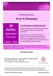 Portugal: Partilha Espiritual – Amor e Desapego – na Brahma Kumaris