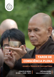 Portugal: Tarde de Consciência Plena segundo a tradição de Thich Nhat Hanh