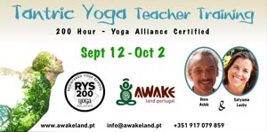 Portugal: Tantric Yoga Teacher Training – Algarve