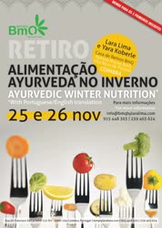 Portugal: Retiro: Alimentação Ayurveda no Inverno