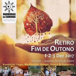 Portugal: Retiro FIM DE OUTONO – Kundalini Yoga, Meditação, Gongo, Dança & Natureza com Raquel Harmansukh e Marisa Ponce de León