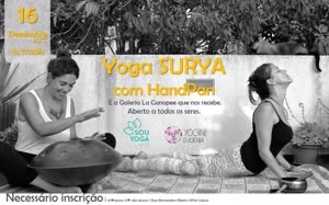 Portugal: Yoga Surya & Handpan #2 – com Yoginí Eugénia e Tati