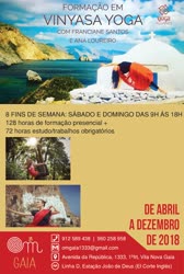 Portugal: FORMAÇÃO EM VINYASA YOGA – com Franciane Santos e Ana Loureiro – Vila Nova de Gaia – Porto