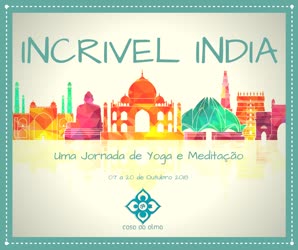 Portugal: INCRÍVEL ÍNDIA – Uma Jornada de Yoga e Meditação