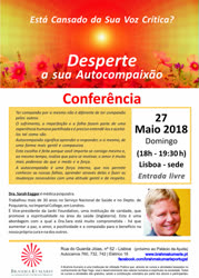 Portugal: Desperte a sua Autocompaixão – Conferência com Sarah Eagger – Brahma Kumaris