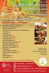 Portugal: Curso de Terapia Ayurveda (450 h)