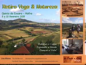 Portugal: Retiro Yoga & Natureza – Yoga de Corpo e Alma – c/ Lina Afonso