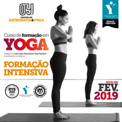 Portugal: Curso de Formação em Yoga (200h) Certificado pela Yoga Alliance Professionals – c/ Prof. João Paulo