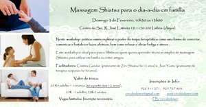 Portugal: Massagem Shiatsu para o dia-a-dia em família – Lisboa