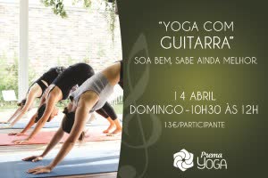 Portugal: Yoga ao Som de Guitarra Clássica – c/ Leopoldo Gouveia – no Prema Yoga – Oeiras