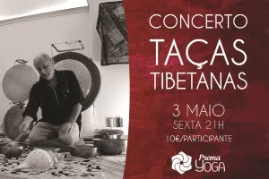 Portugal: CONCERTO DE TAÇAS TIBETANAS c/ José Cordovil – Oeiras