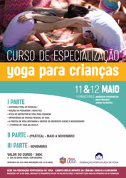 Portugal: Curso de Especialização: YOGA PARA CRIANÇAS – Federação Portuguesa de Yoga – Santarém