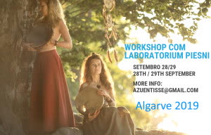 Portugal: Workshop de Canto / Polifonia com LABORATORIUM PIESNI da Polónia – na Quinta da Calma – Algarve