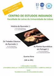 Portugal: Cursos Livres de Ayurveda – c/ Paulo Meira – na Faculdade de Letras de Lisboa