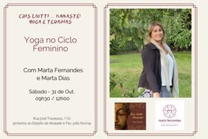 Portugal: WORKSHOP "Yoga no ciclo feminino: Reconhecer, Reconectar, Relembrar" – c/ Marta Fernandes e Marta Dias