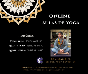 Portugal: Aulas de Yoga Online com João Dias